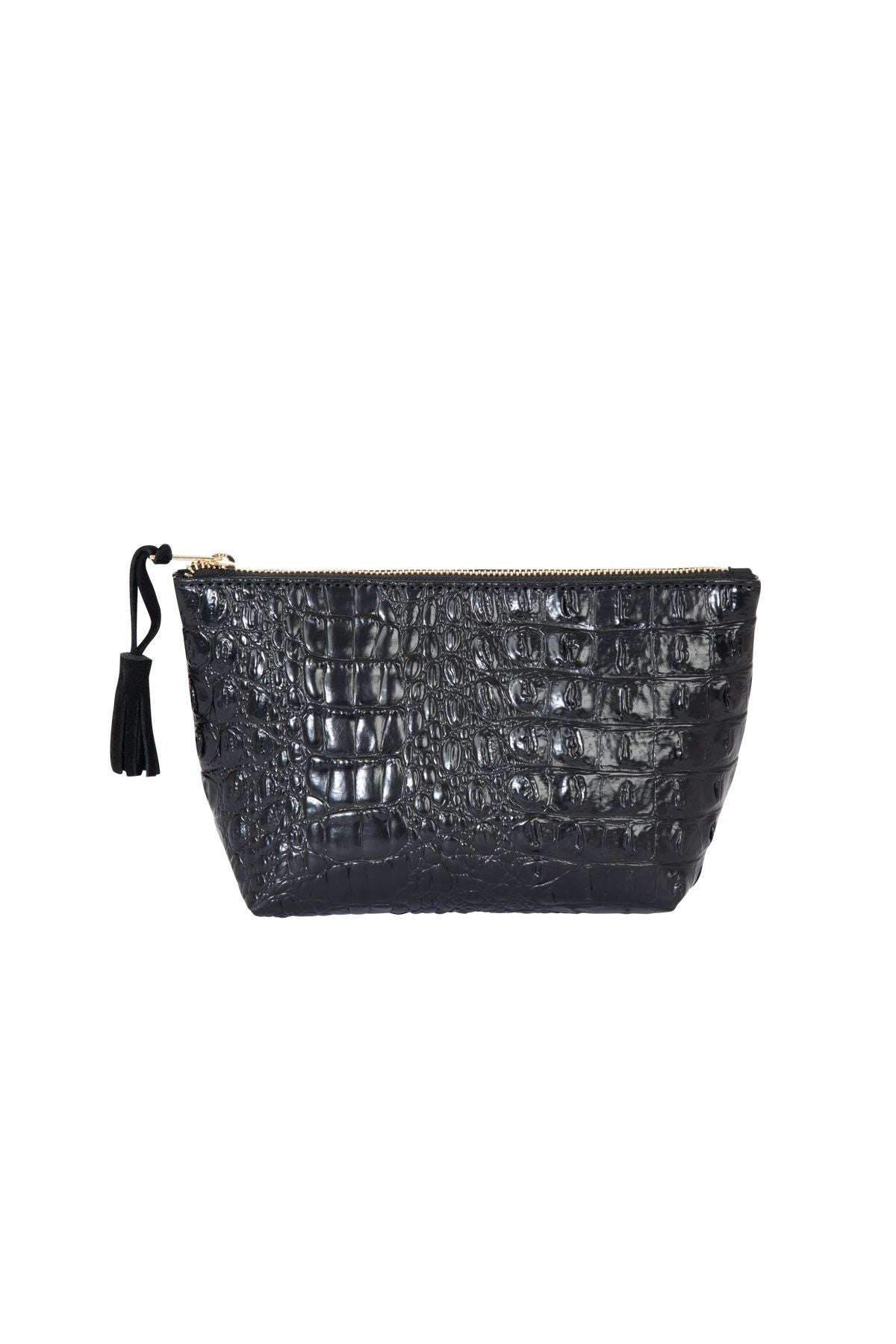 Kiss + Makeup Bag Black