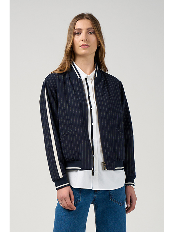 Trax Jacket Navy/Vanilla