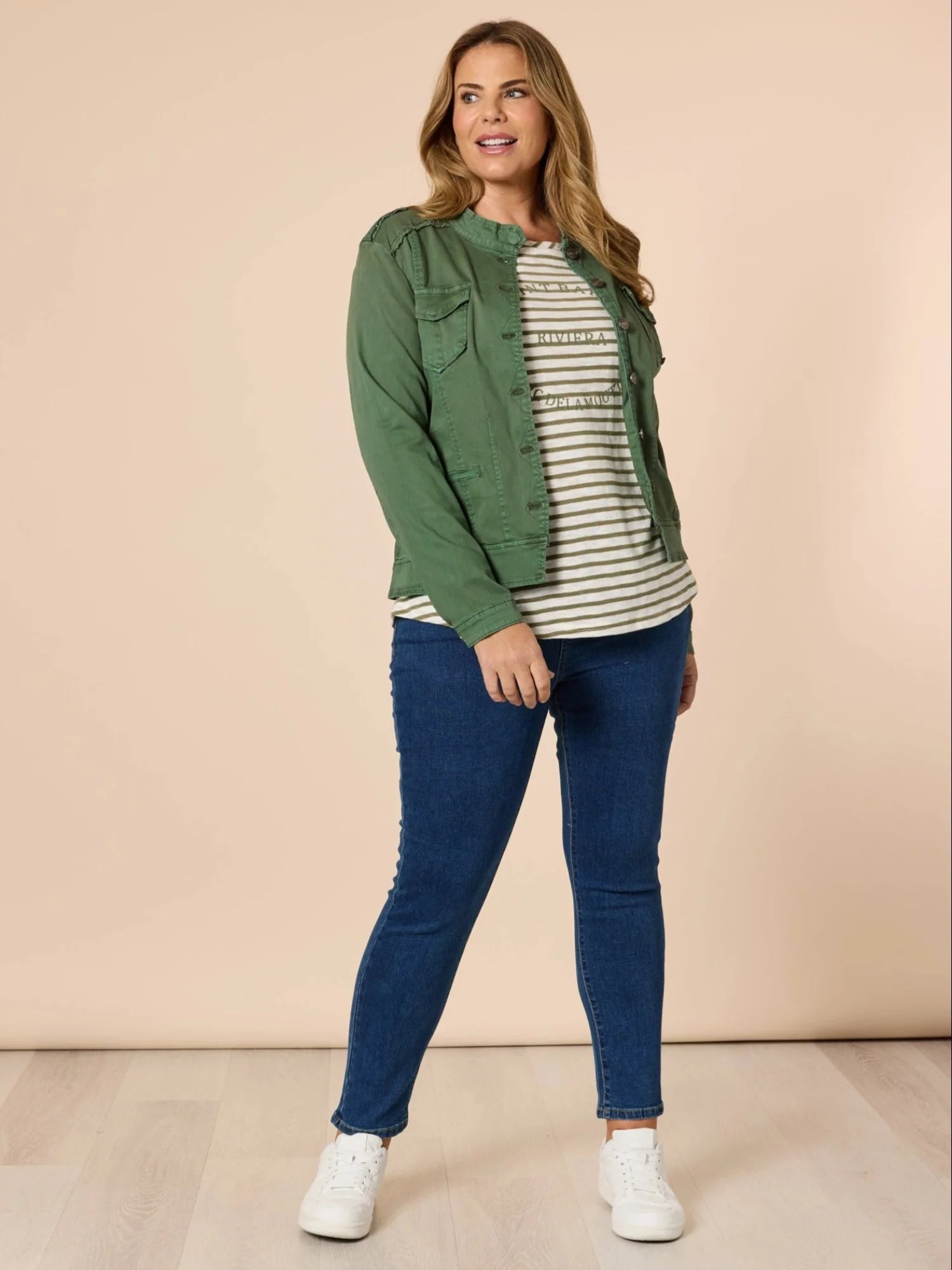 Military Denim Jacket