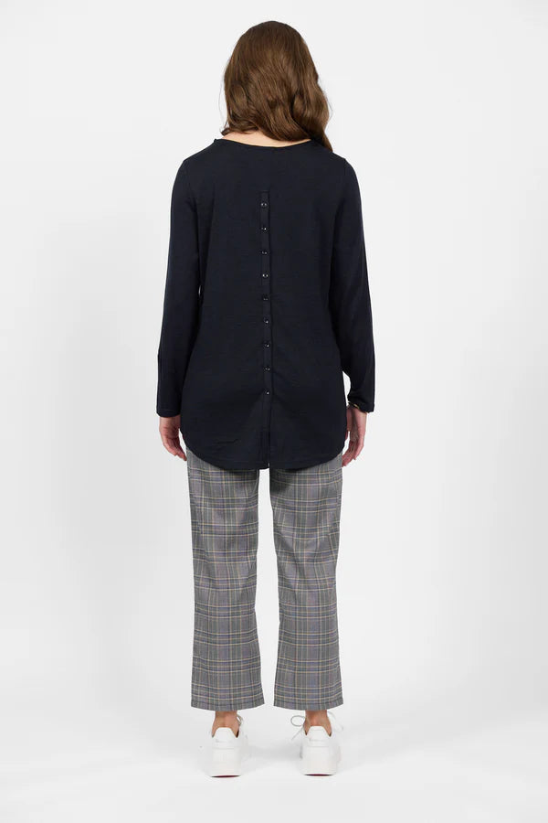 Merino Long Sleeve Top midnight