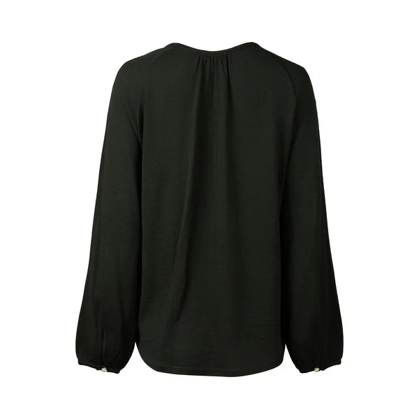 Merino Round Neck Top Forrest