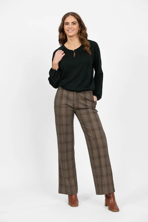 Merino Round Neck Top Forrest