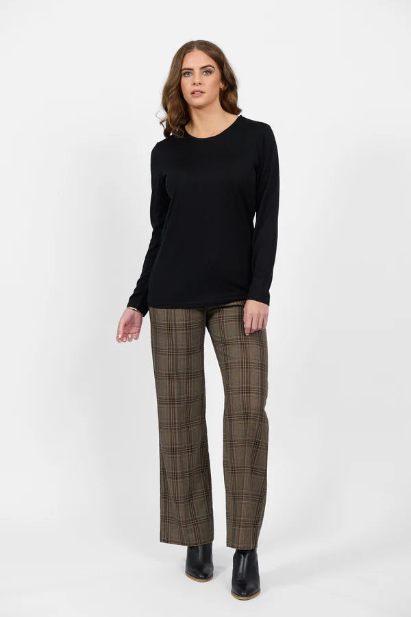 Merino Basic Crew neck Top