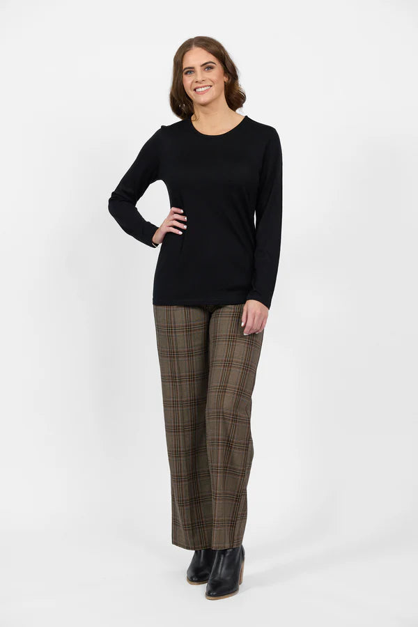 Merino Basic Crew neck Top