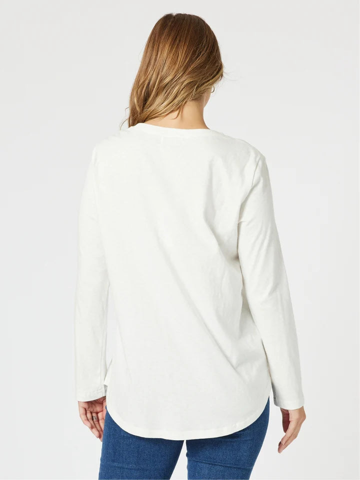 Vintage Tee White Gold