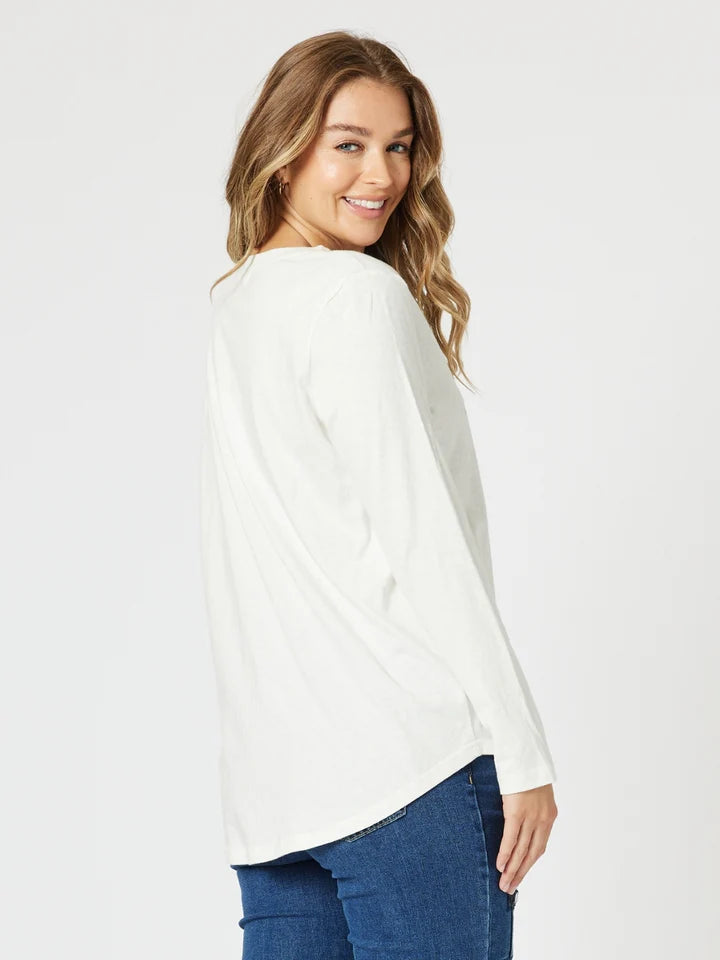 Vintage Tee White Gold