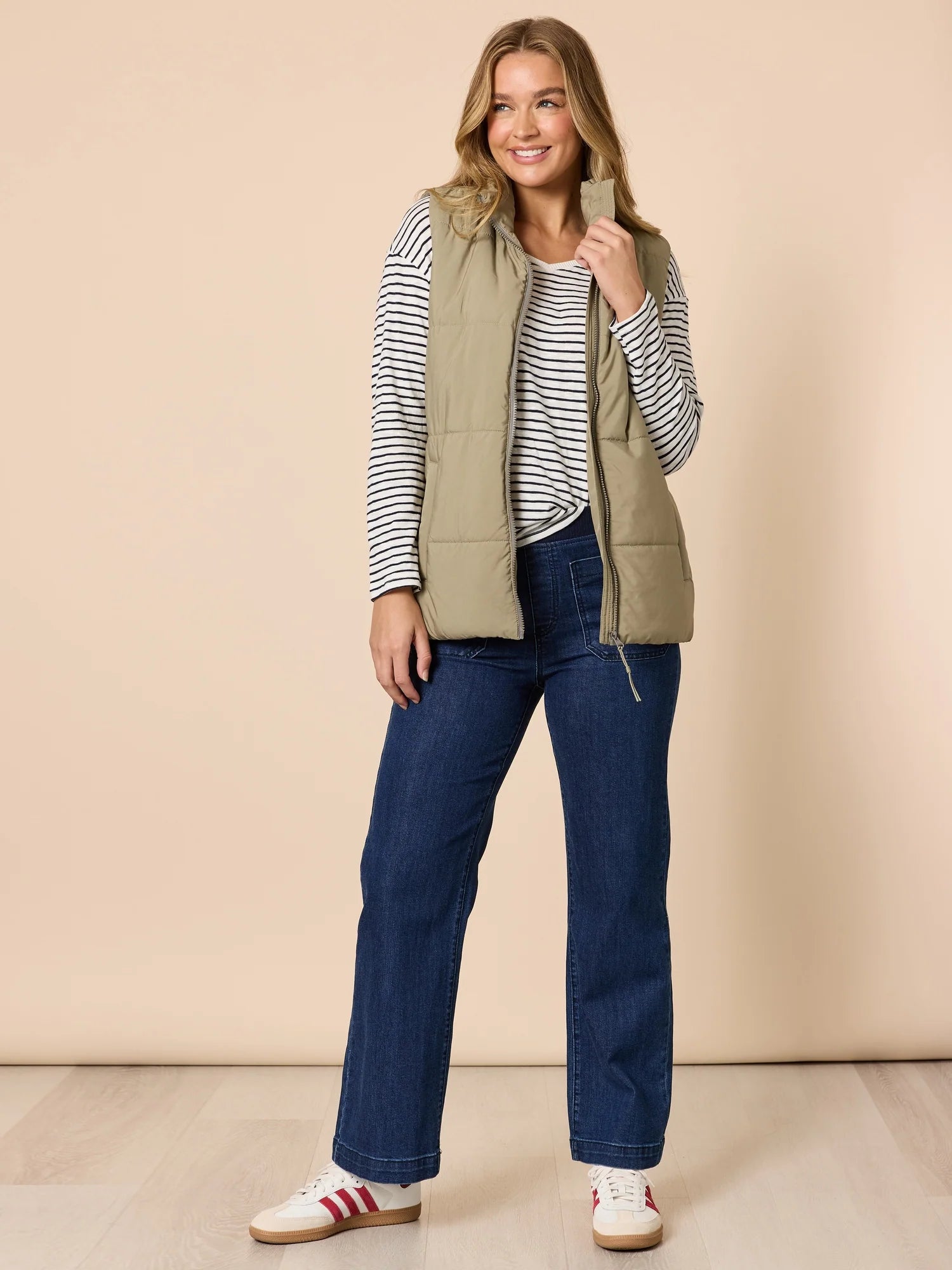 The Alpine Vest Khaki