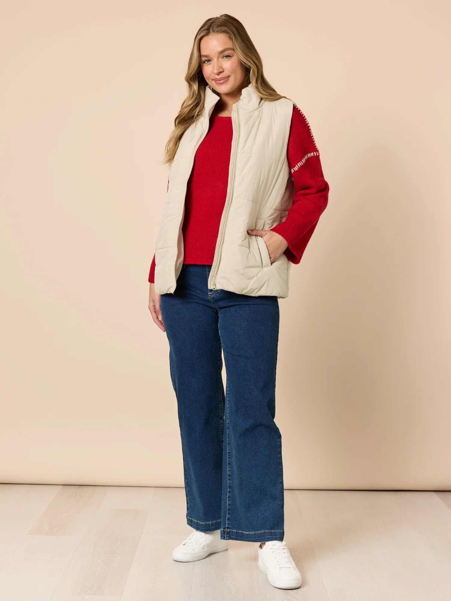 The Alpine Vest Ivory