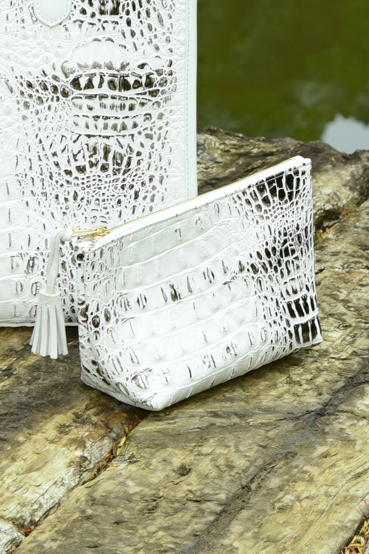 Kiss + Makeup Bag Zebra