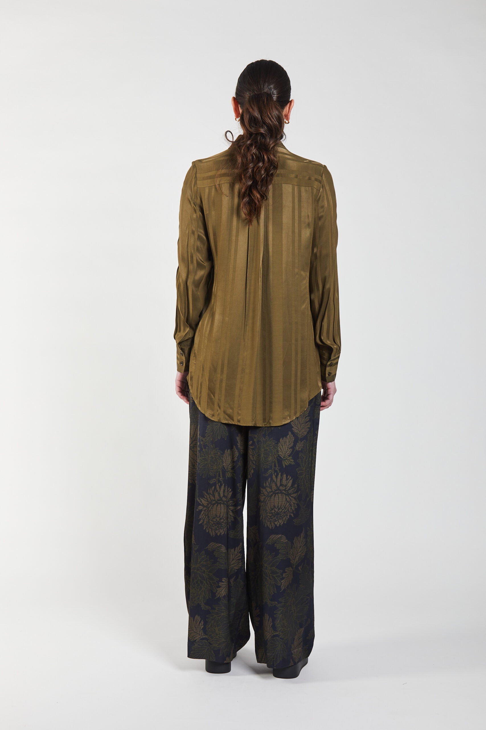 Causeway Overlay Shirt Olive