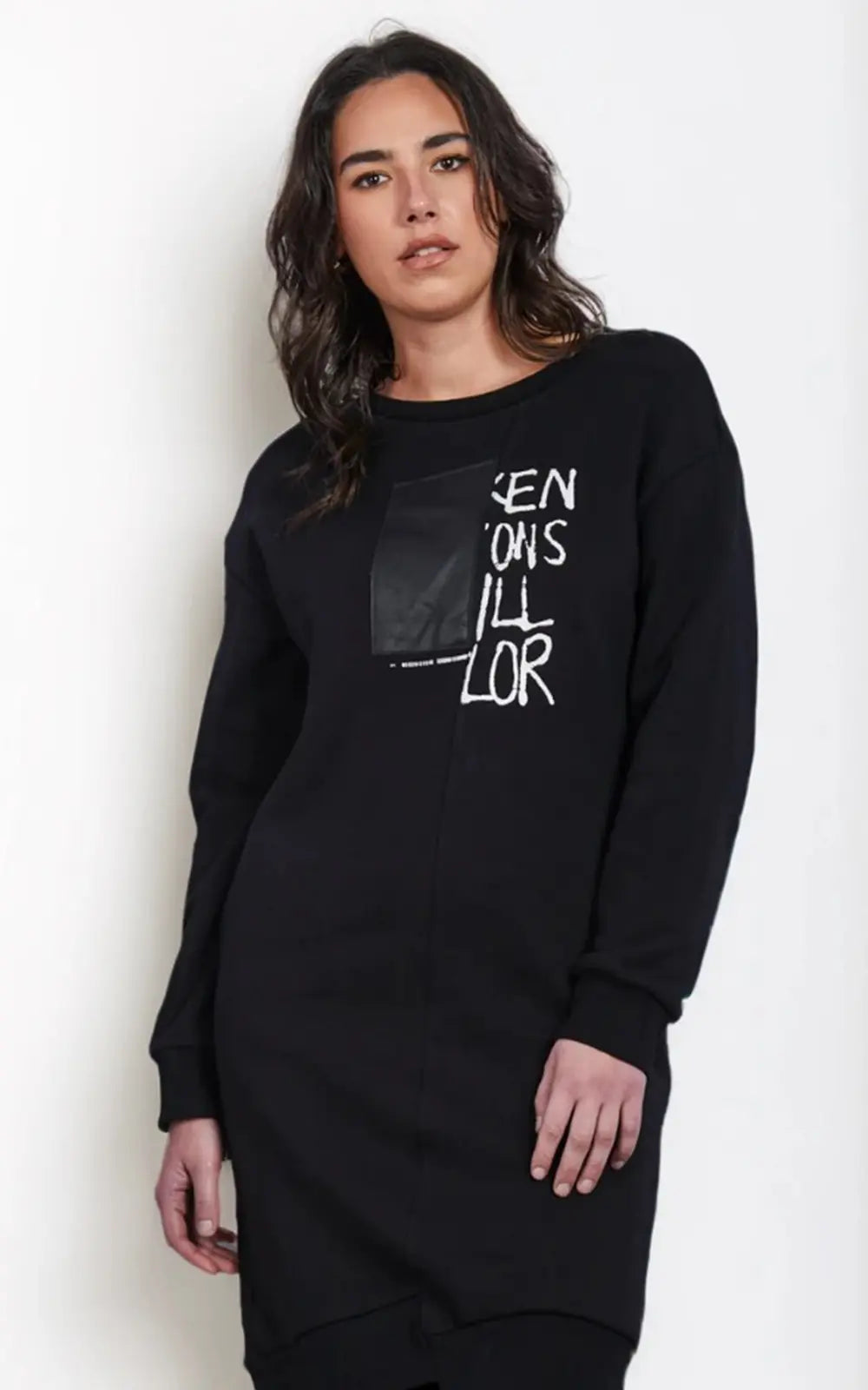 Media Sweatshirt Dress