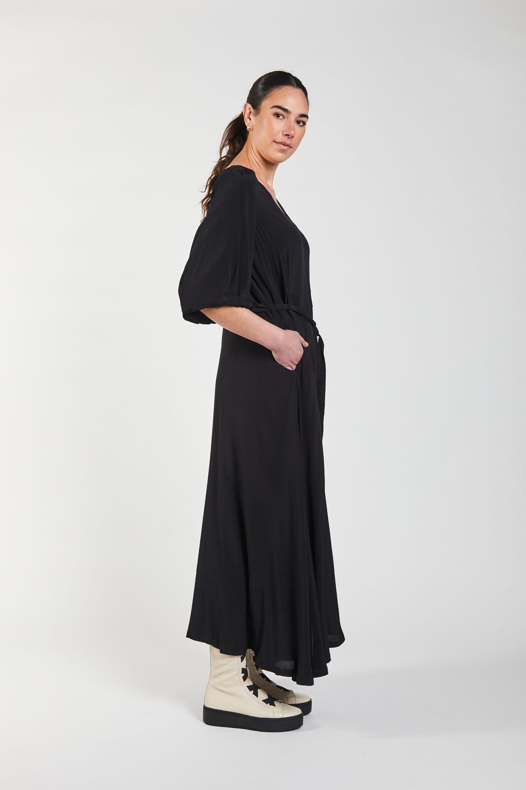 Silhouette Maxi Dress