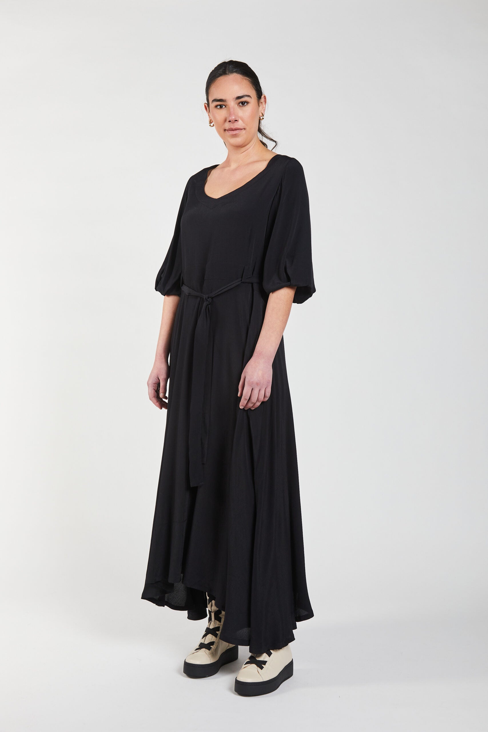 Silhouette Maxi Dress