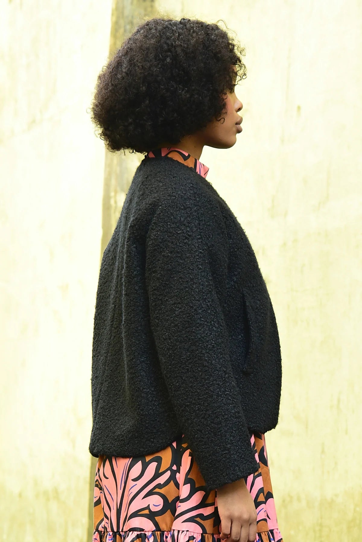 Lets Go To The Crop Jacket Black