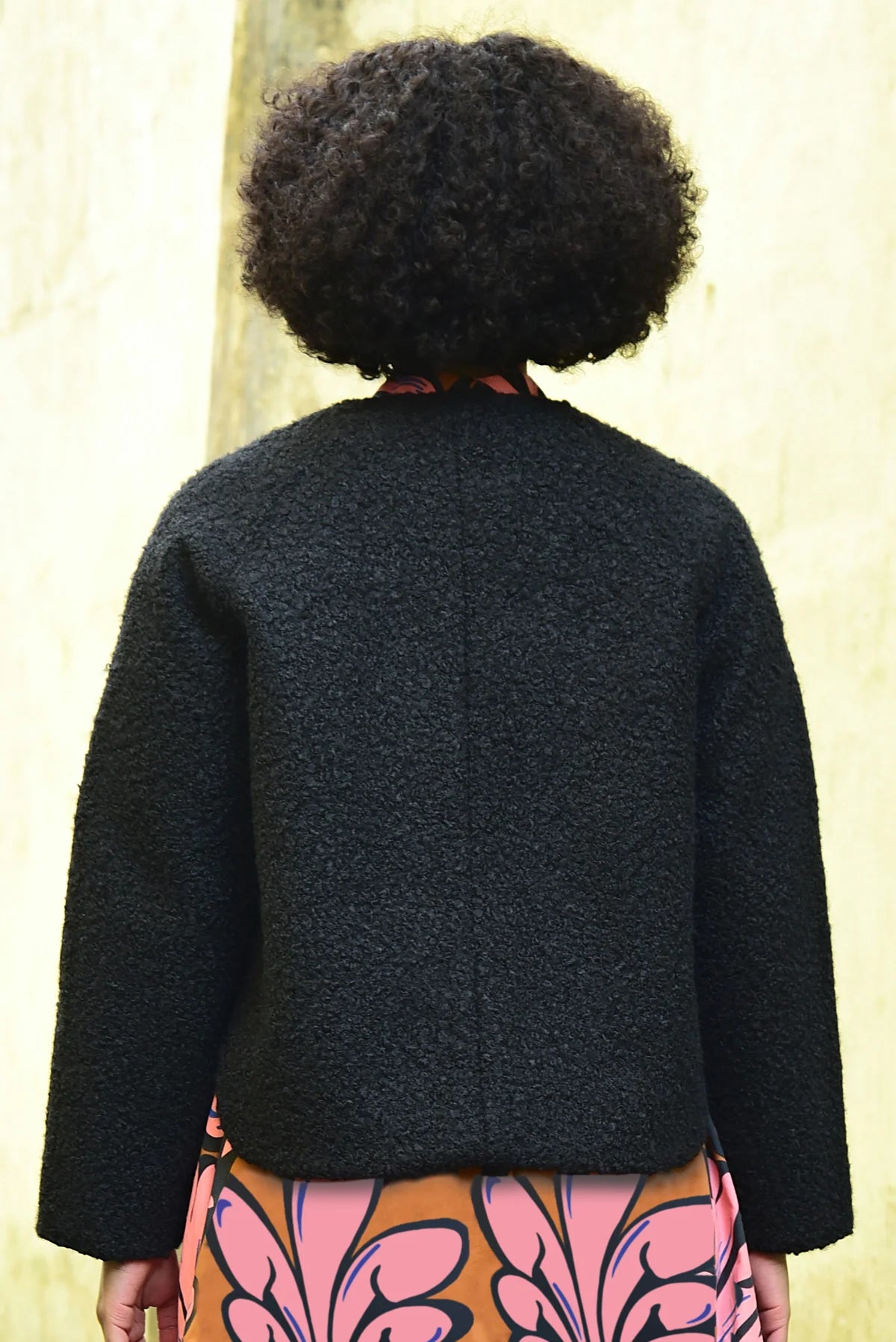 Lets Go To The Crop Jacket Black