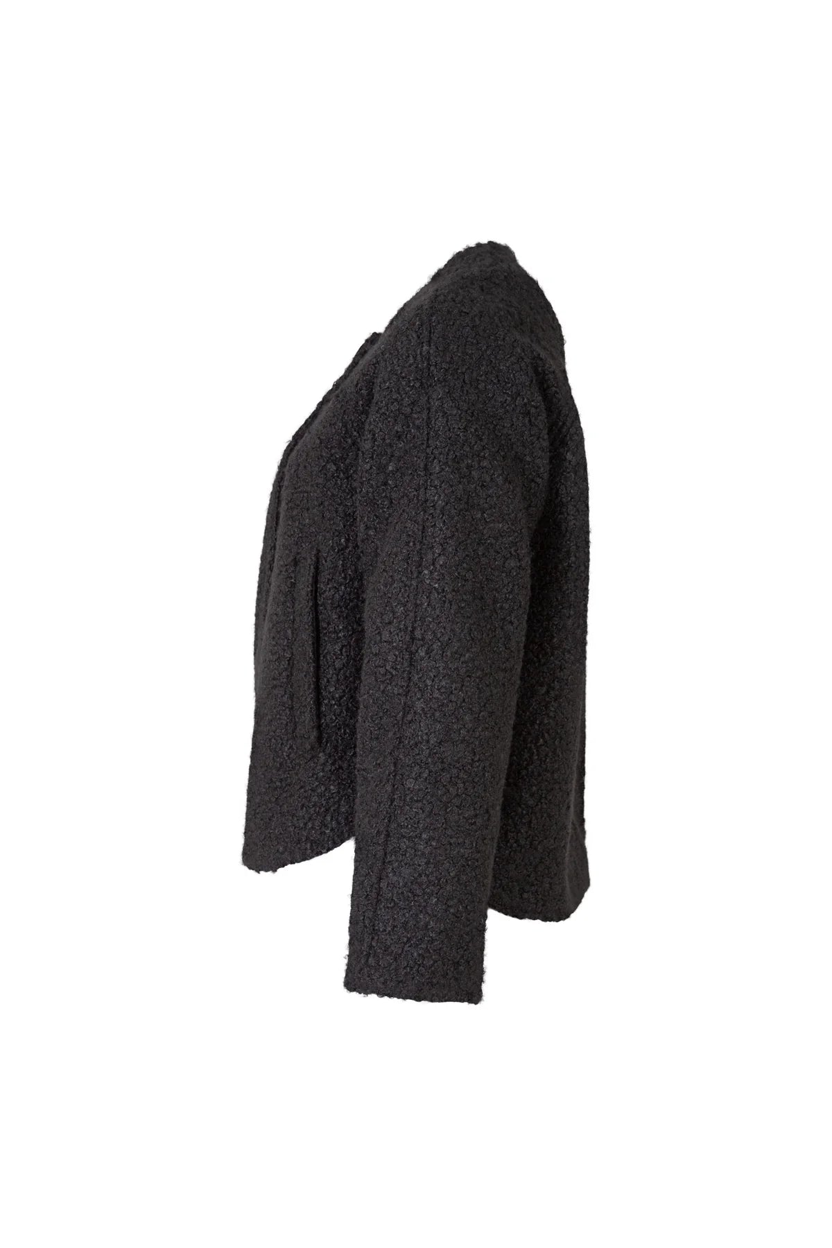 Lets Go To The Crop Jacket Black