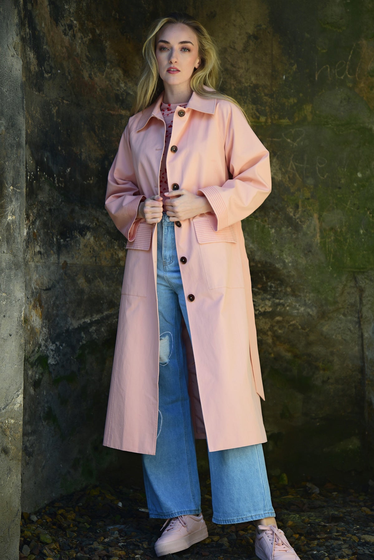 Sugar Coated Coat Pink