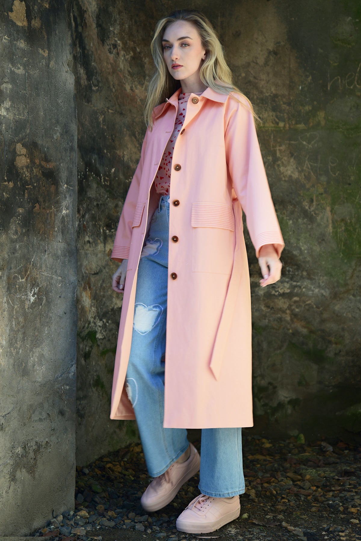 Sugar Coated Coat Pink