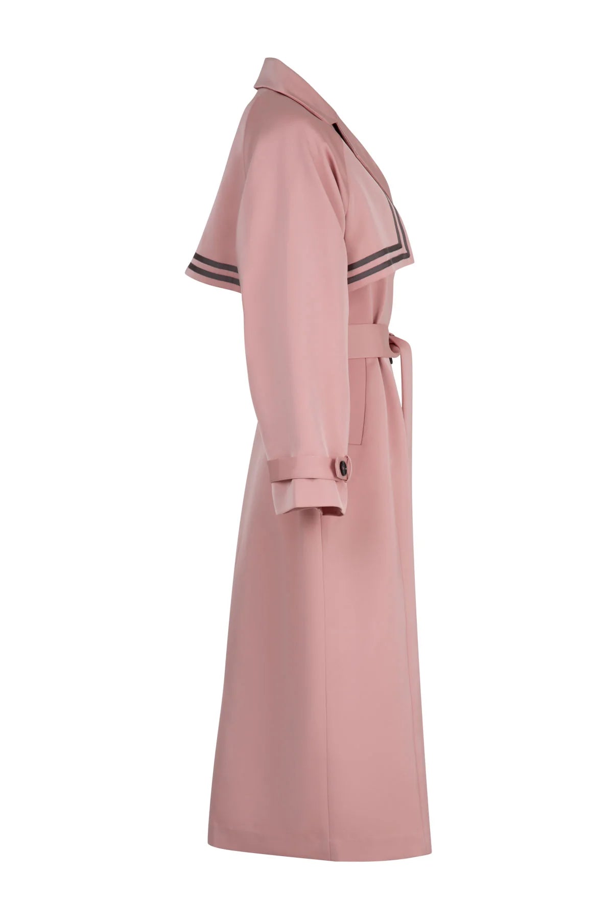 Trench Connection Coat Pink