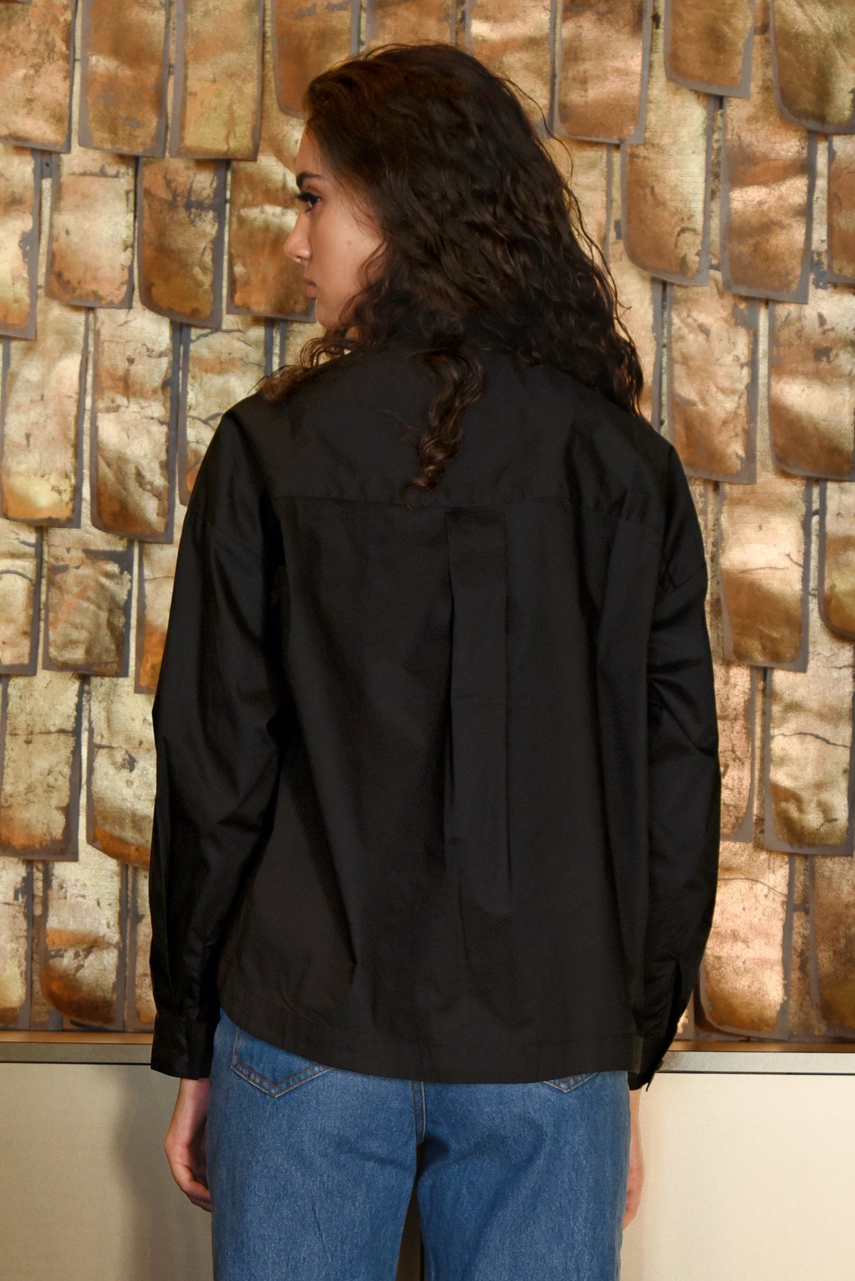 Make It Shine Black Top