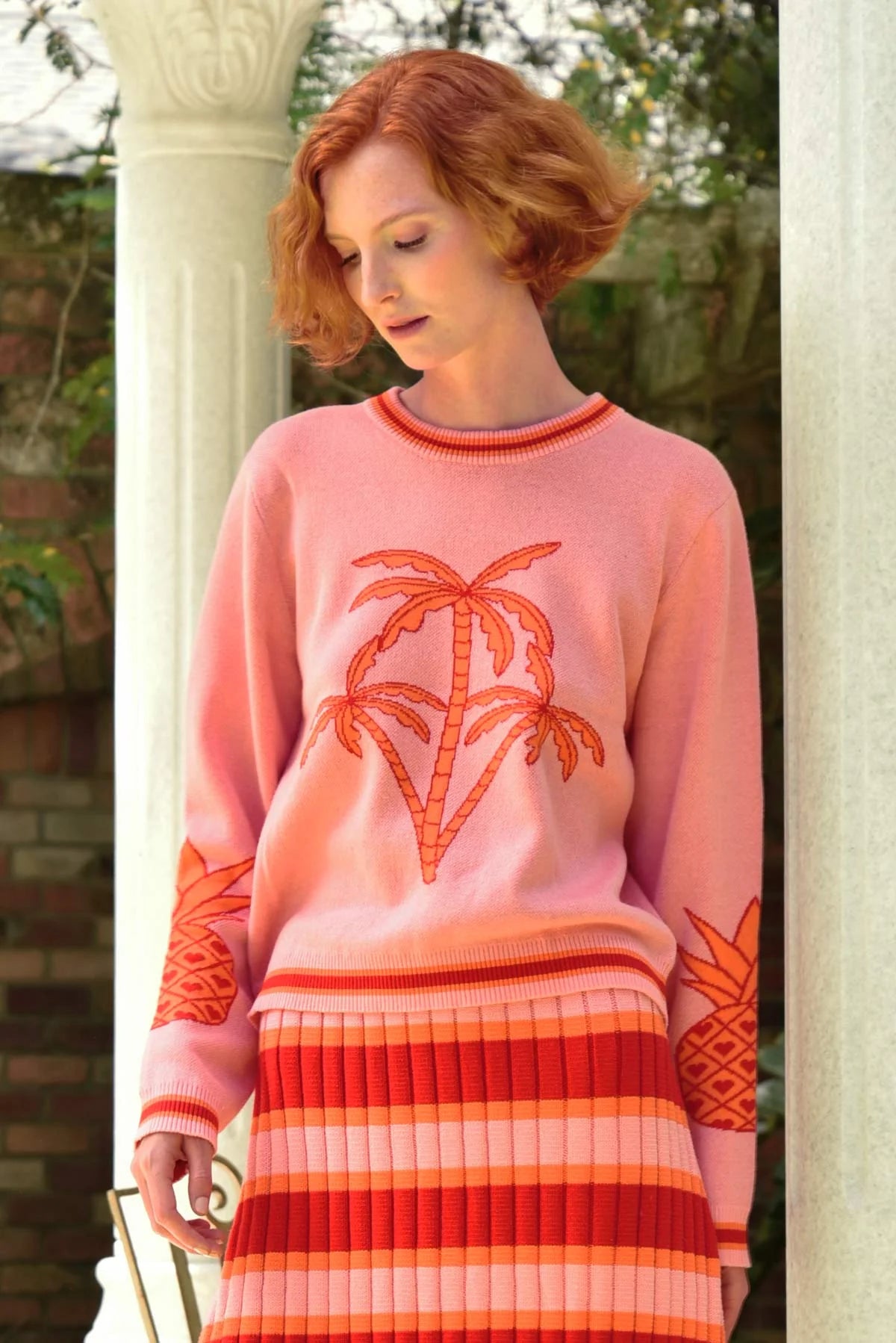 Palm Before The Storm Sweater