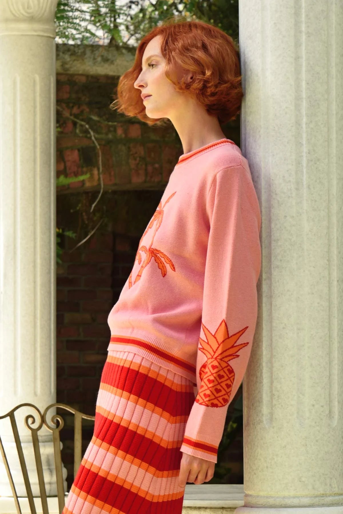 Palm Before The Storm Sweater