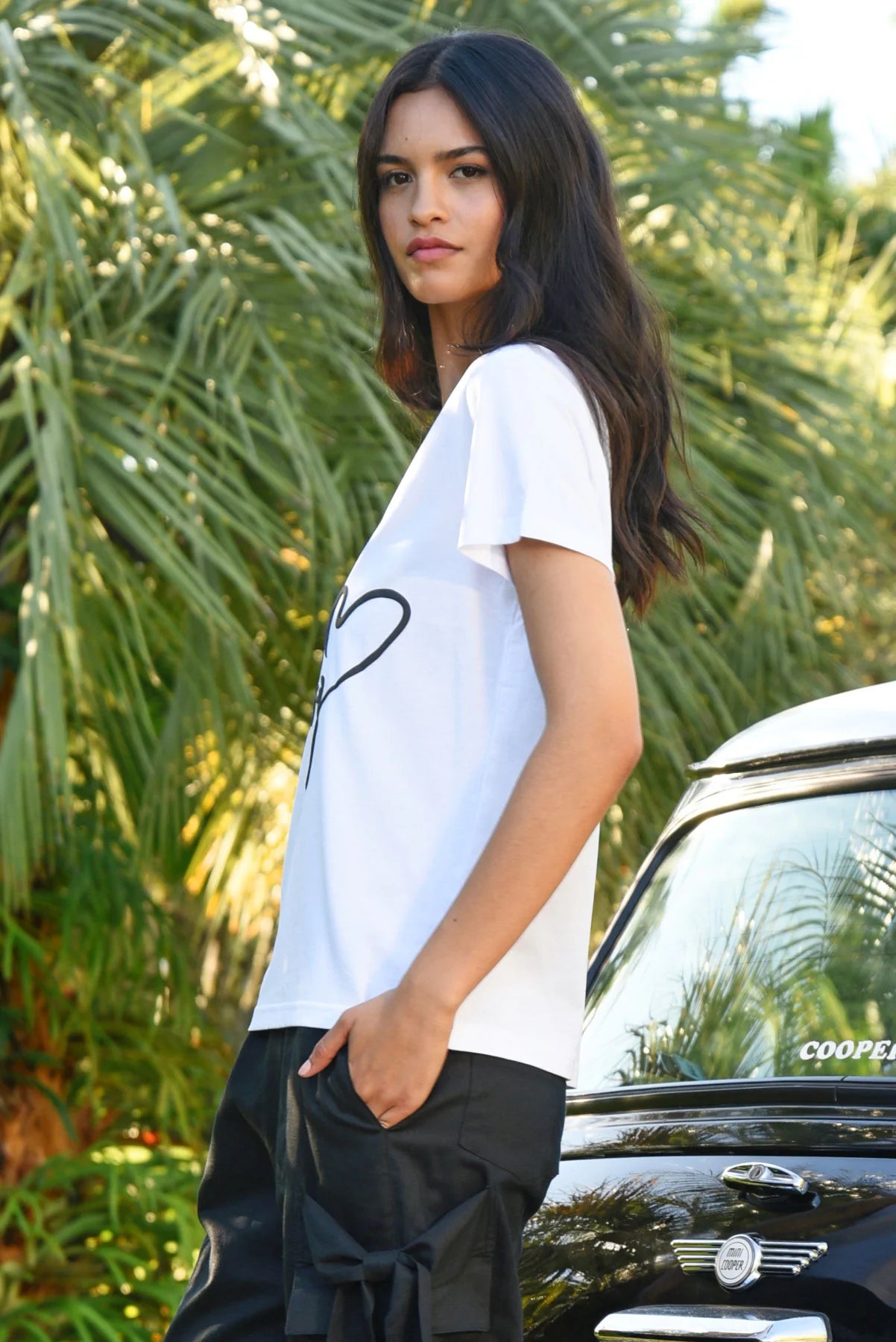 Face Value Tee White