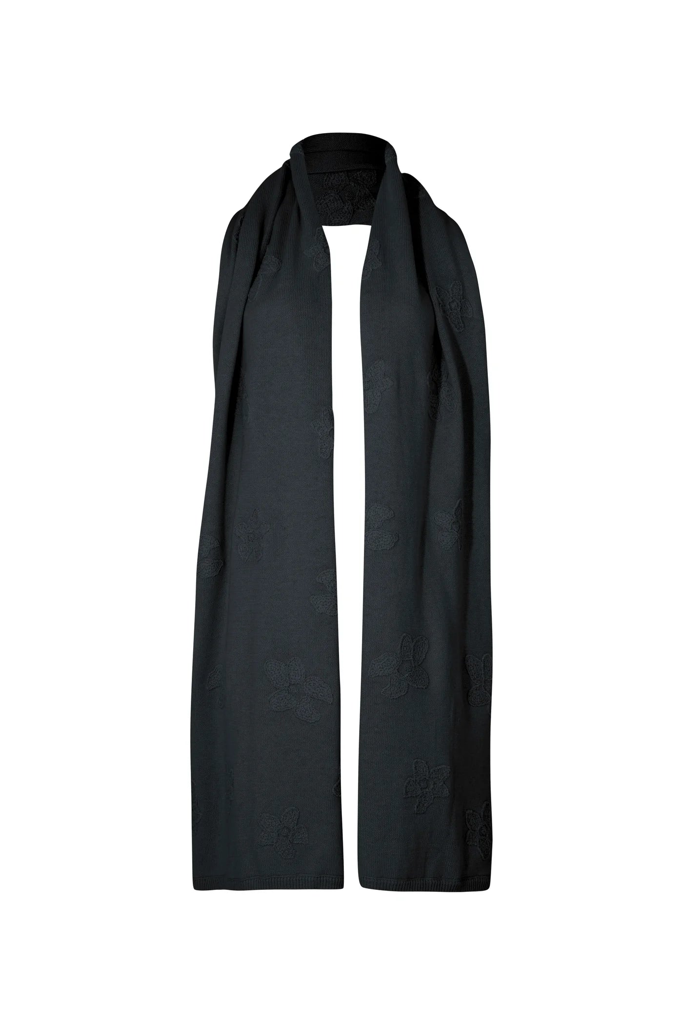 Wrap Around Scarf Black