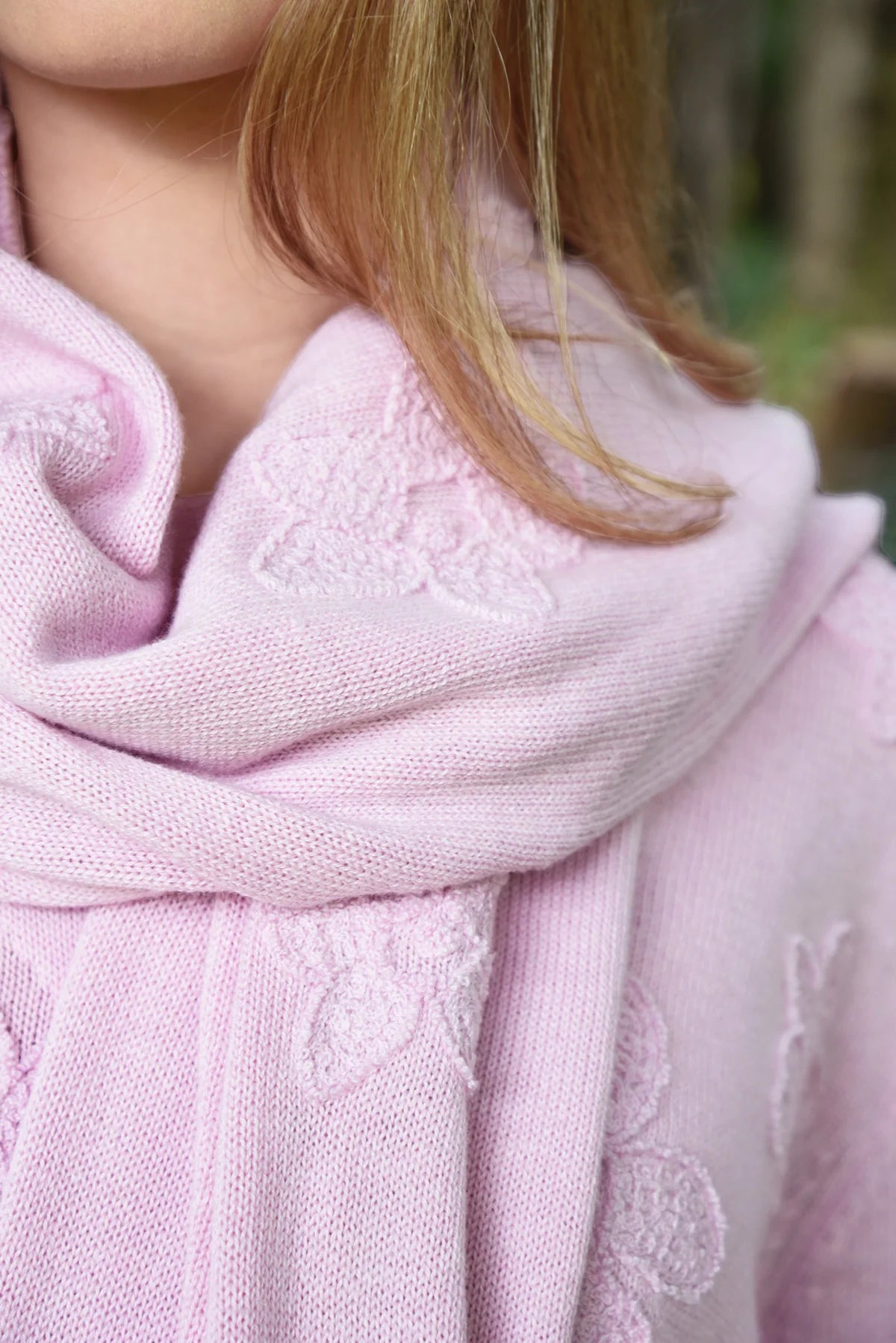 Wrap Around Scarf Pink