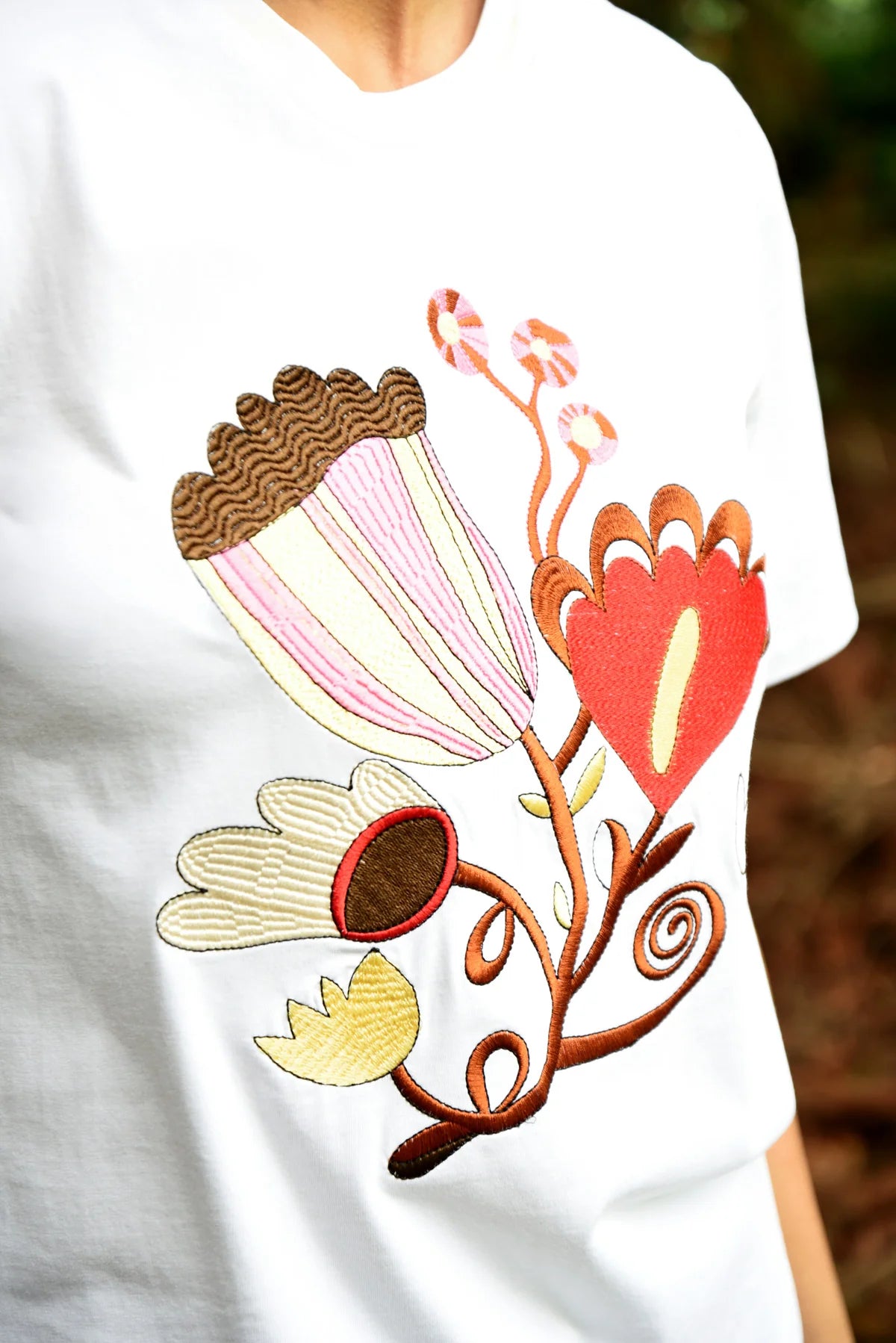 Stitch Hazel T-Shirt White