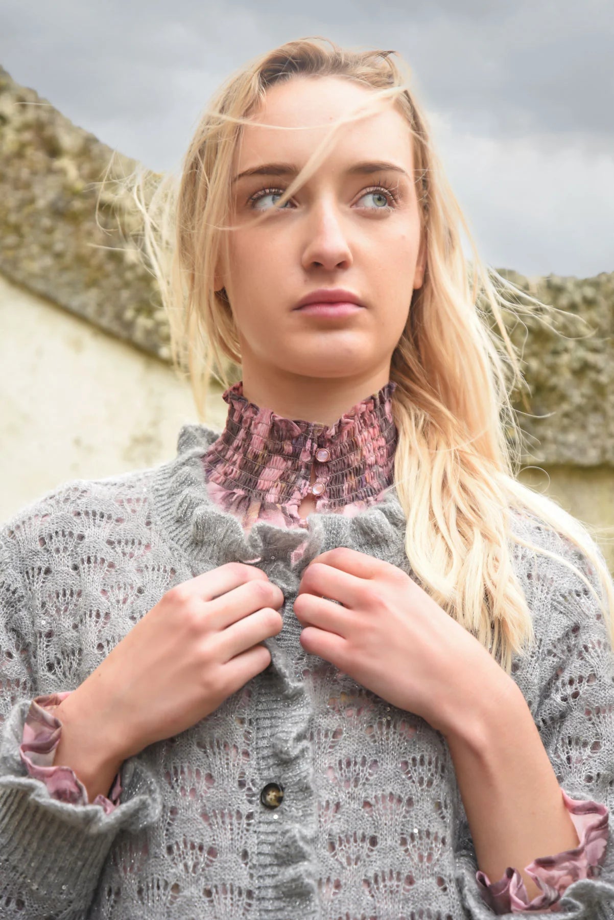 Ruffle Up Cardigan