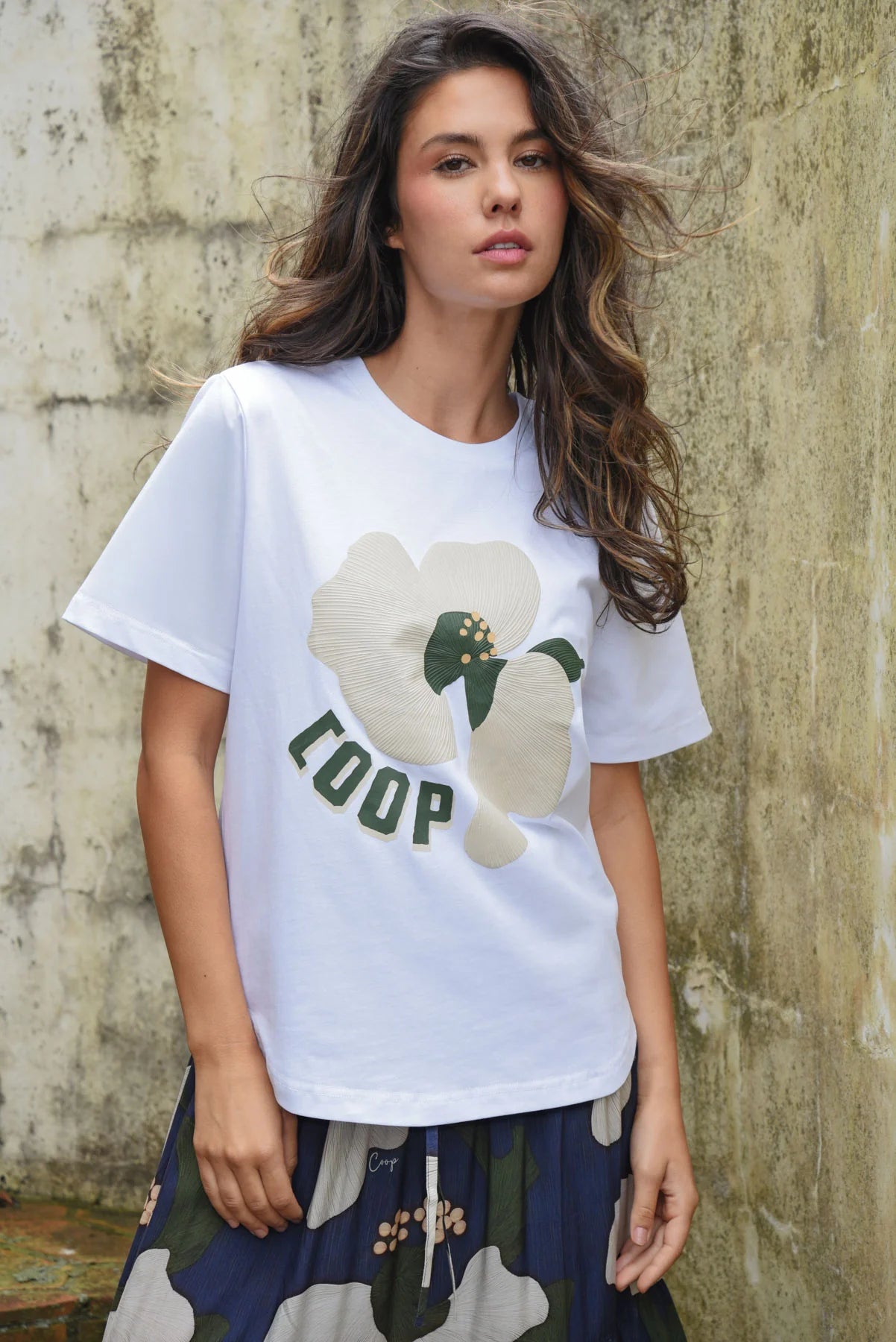 Petal Pop T-Shirt White