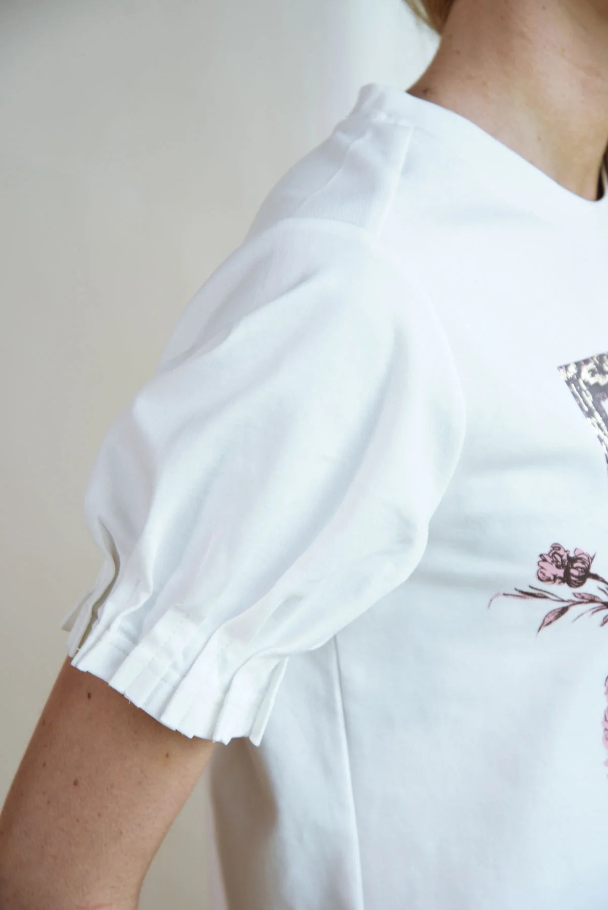 Foil & Flourish T-Shirt White