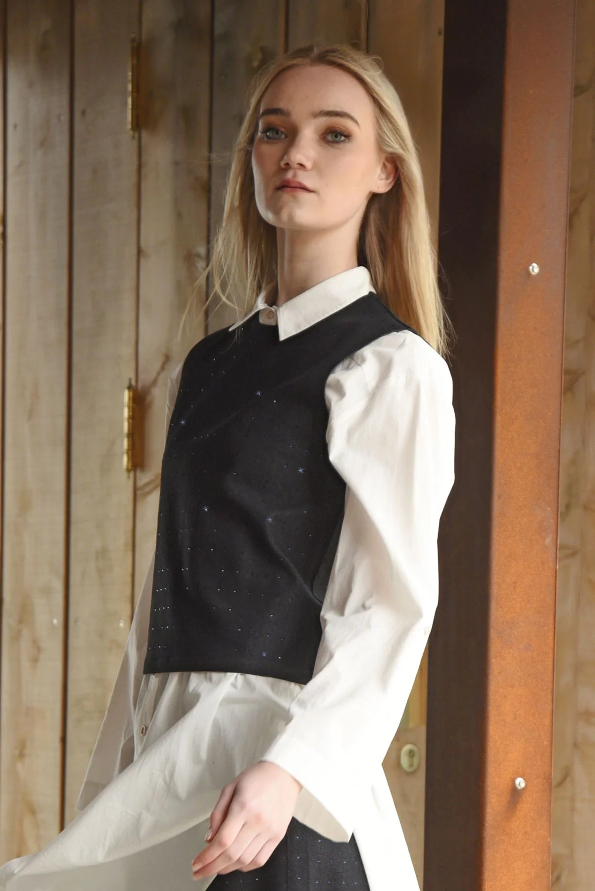 Stay Out All Bright Top Black