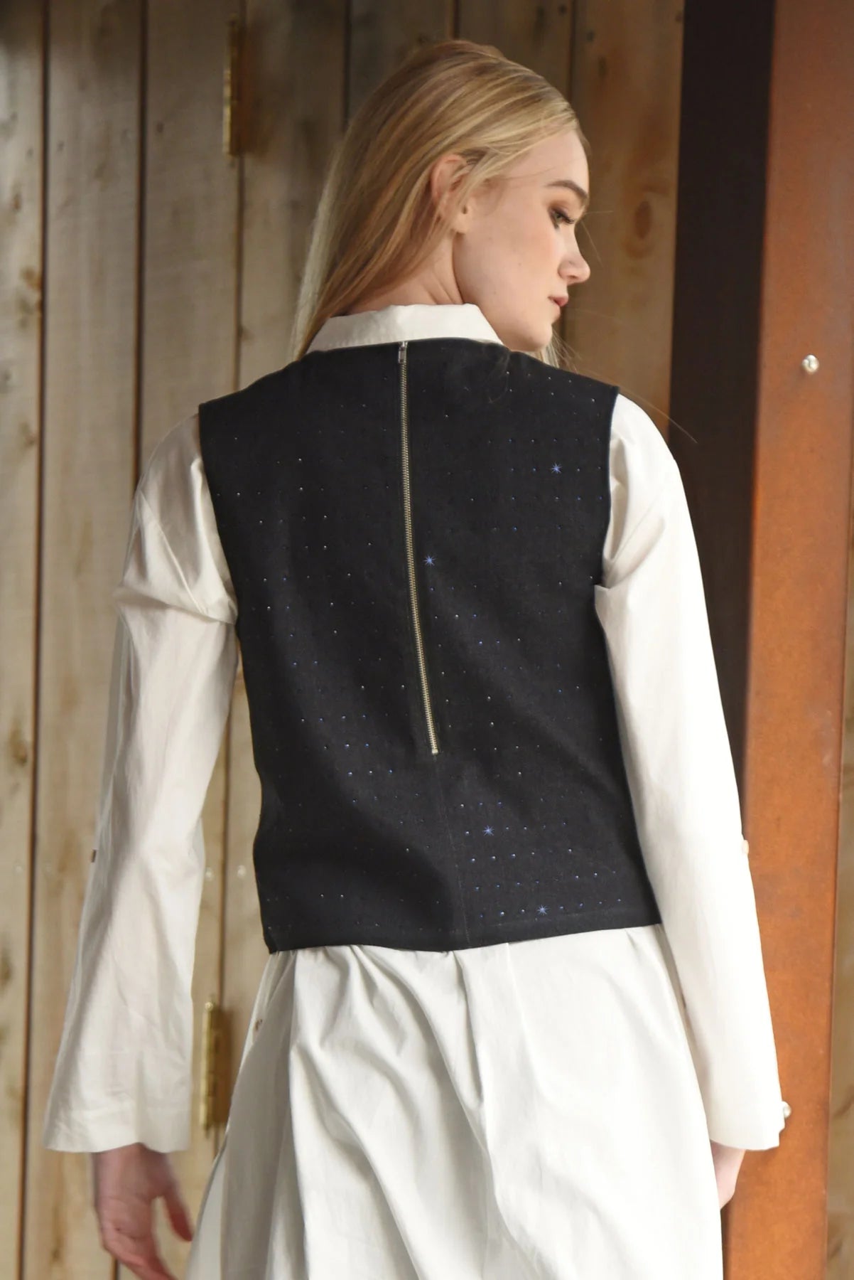 Stay Out All Bright Top Black