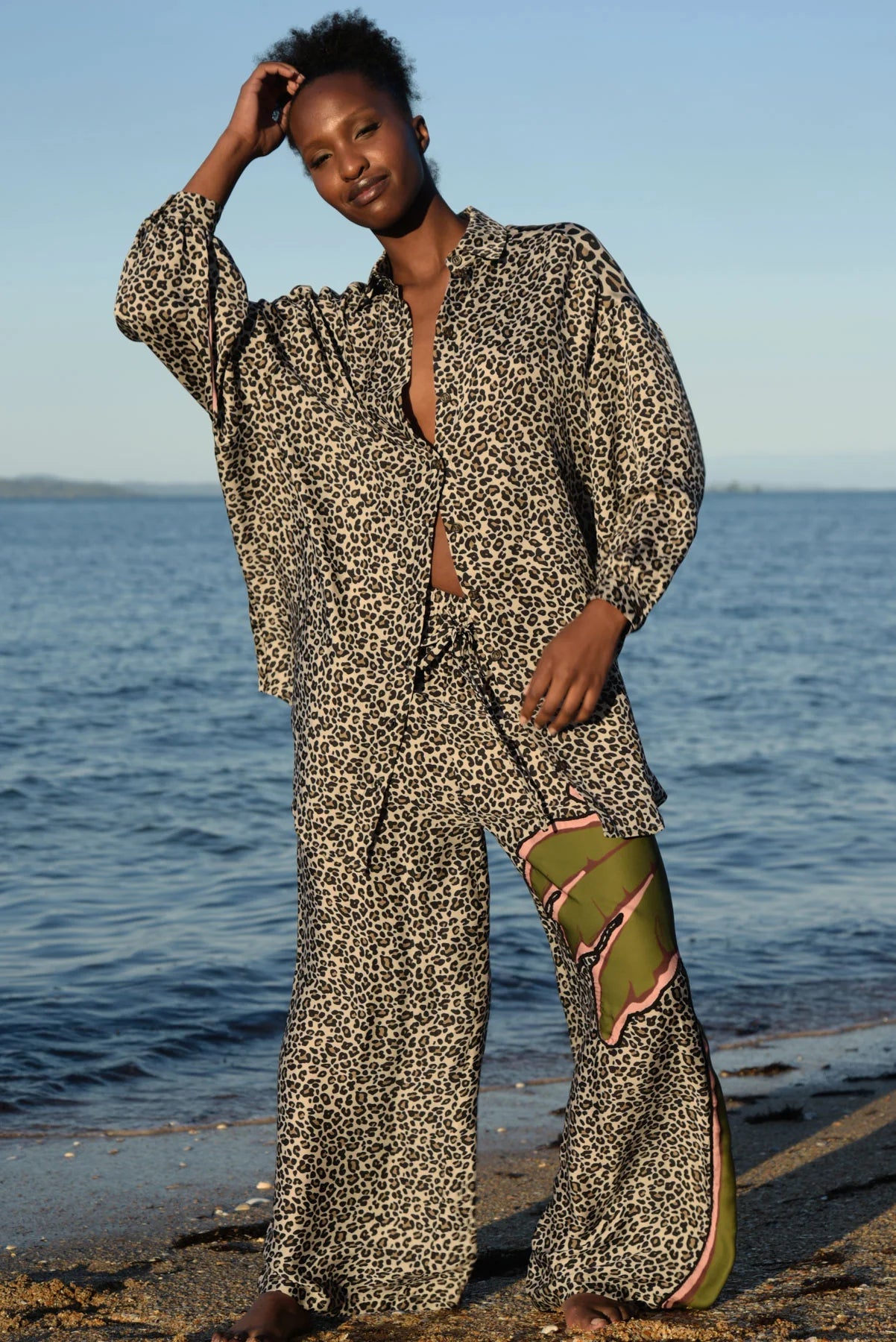 Anything But Ordinary Shirt Leopard Palm