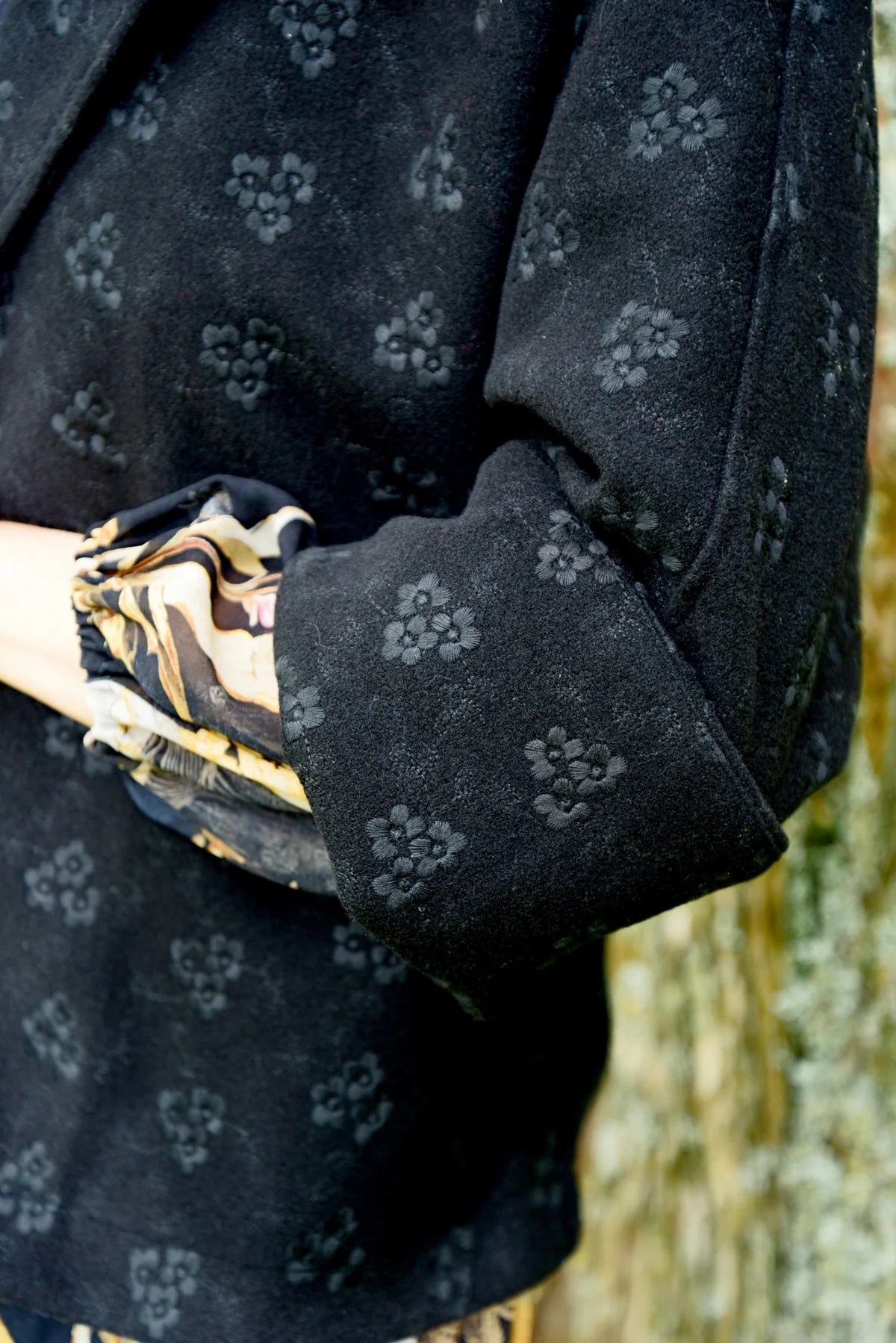 Woven at Heart Jacket Black