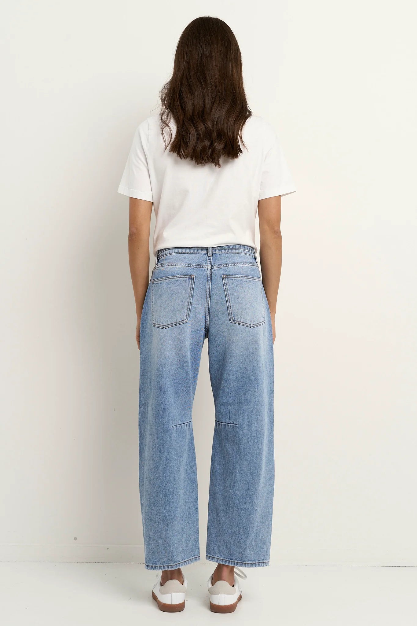 Campus Light Blue Barrel Jean