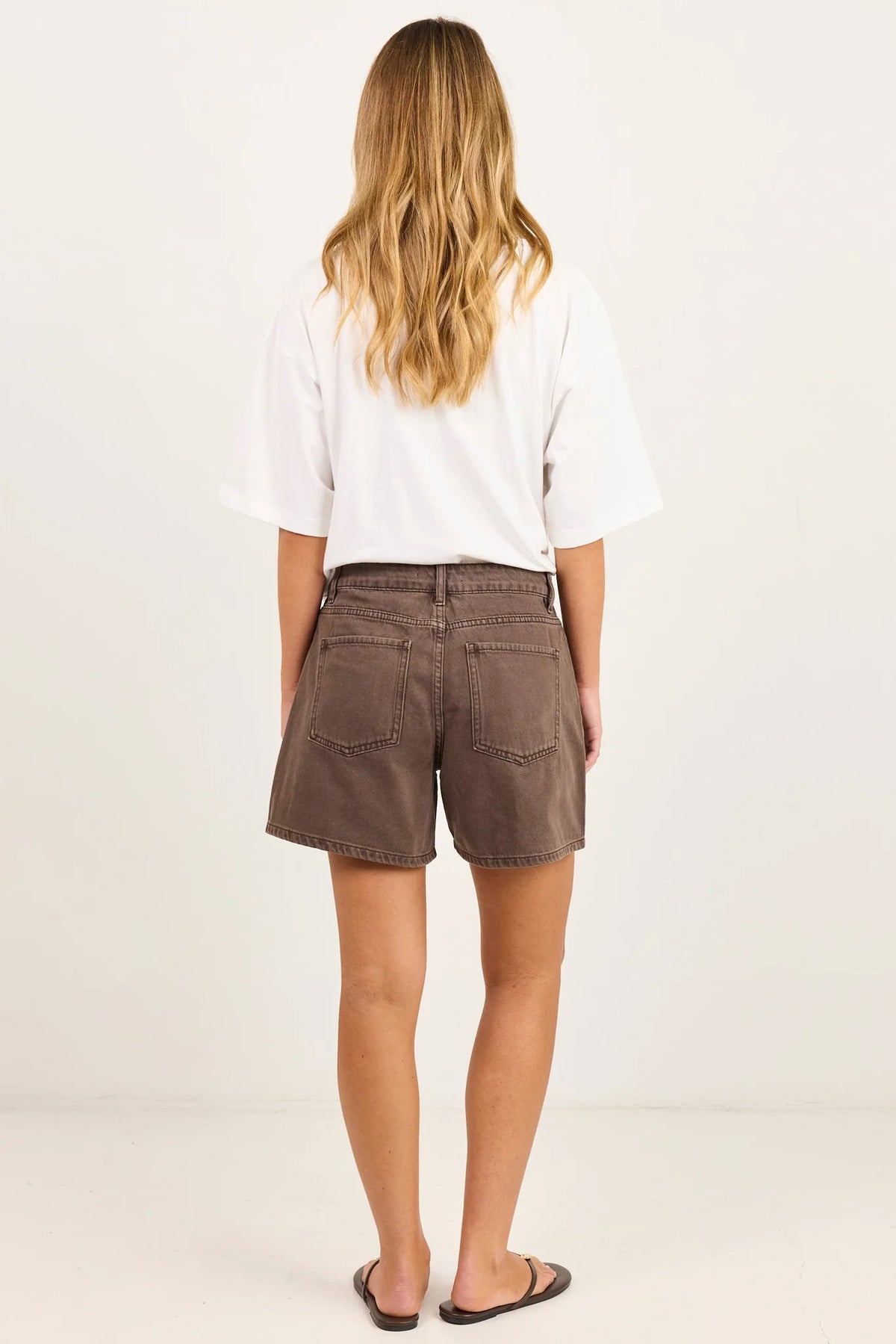 Significant mocha pocket front shorts