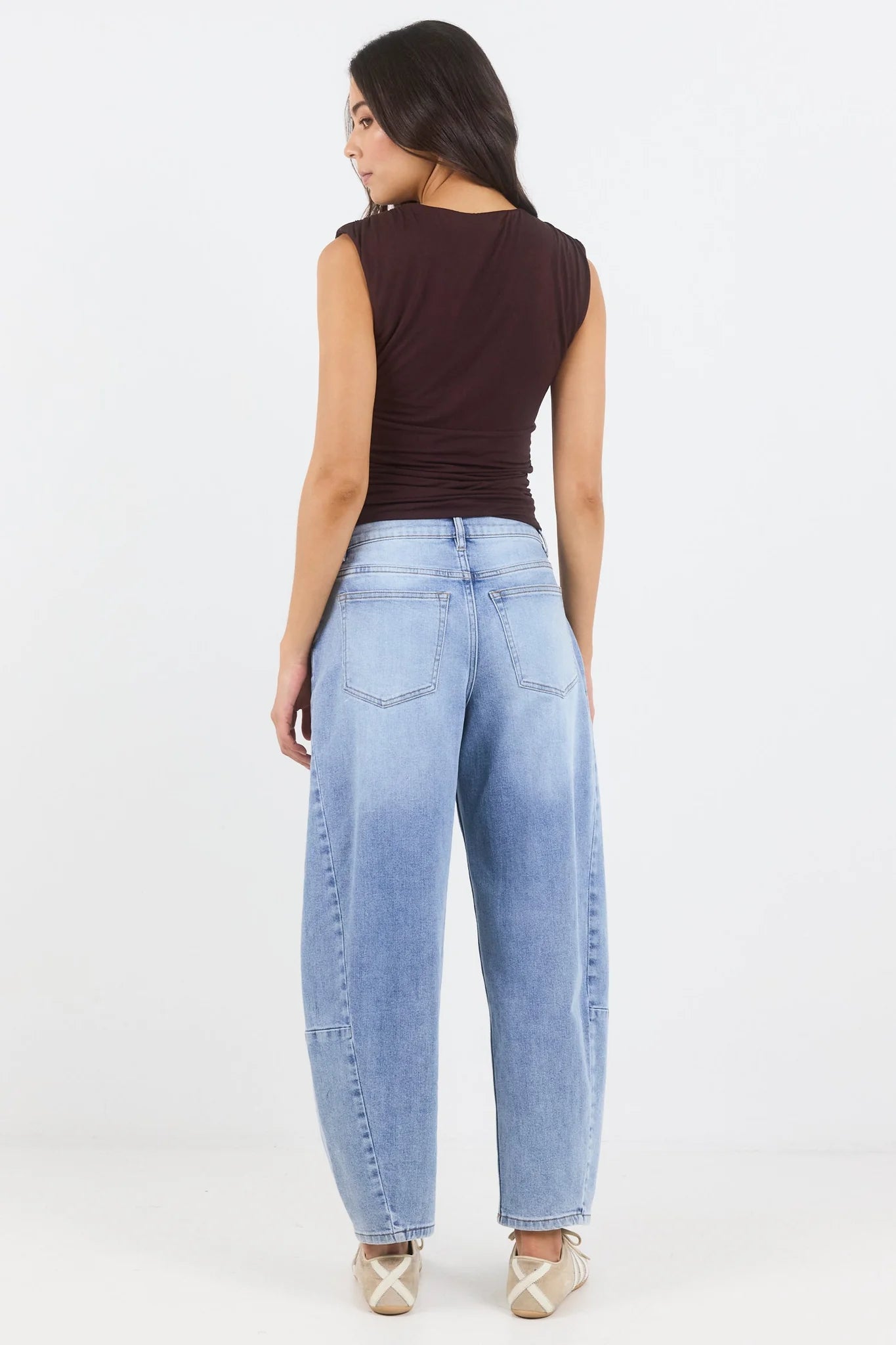 Graduate Light Blue Stretch Barrel Jean