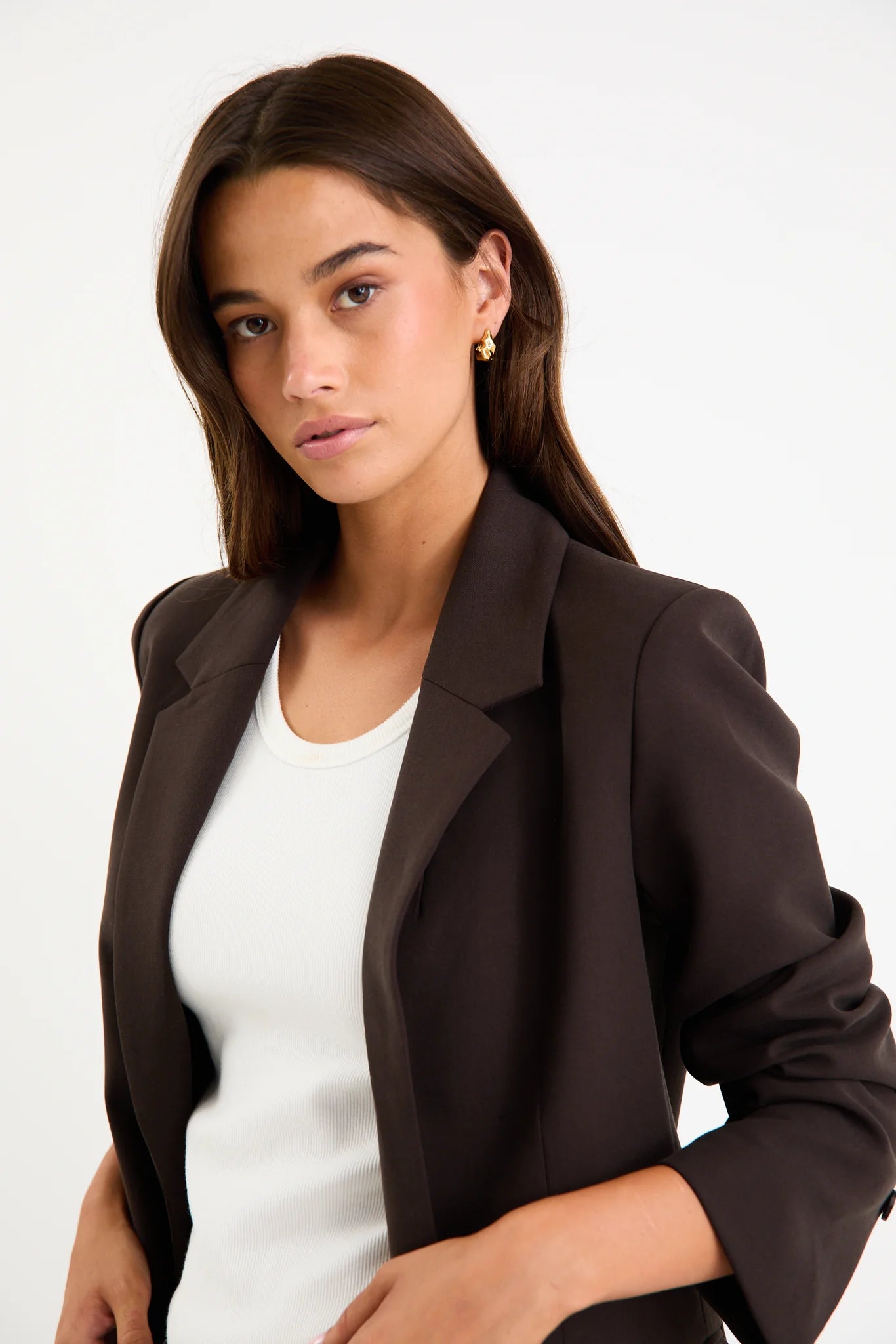 Diploma Dark Chocolate Blazer
