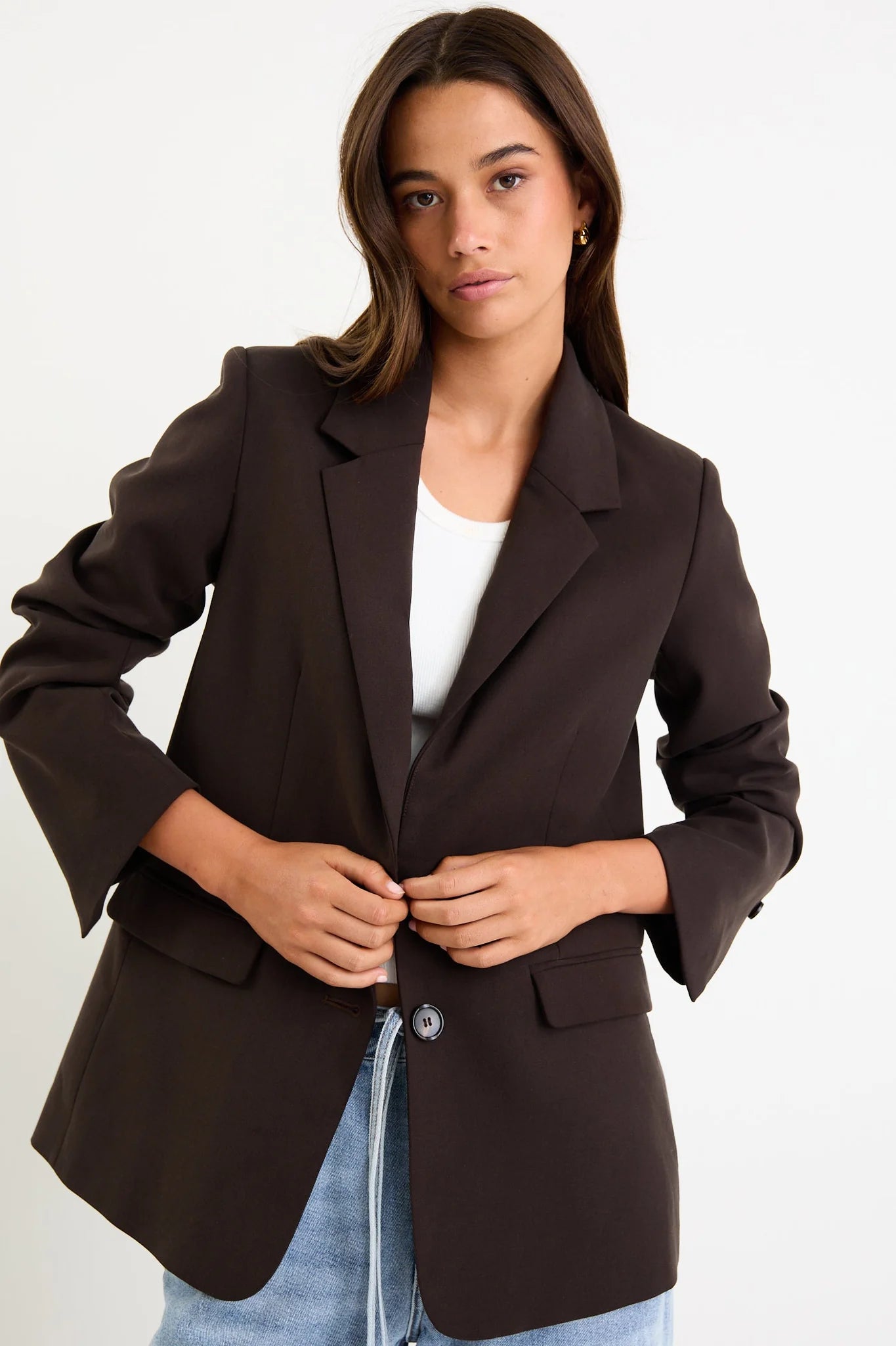 Diploma Dark Chocolate Blazer