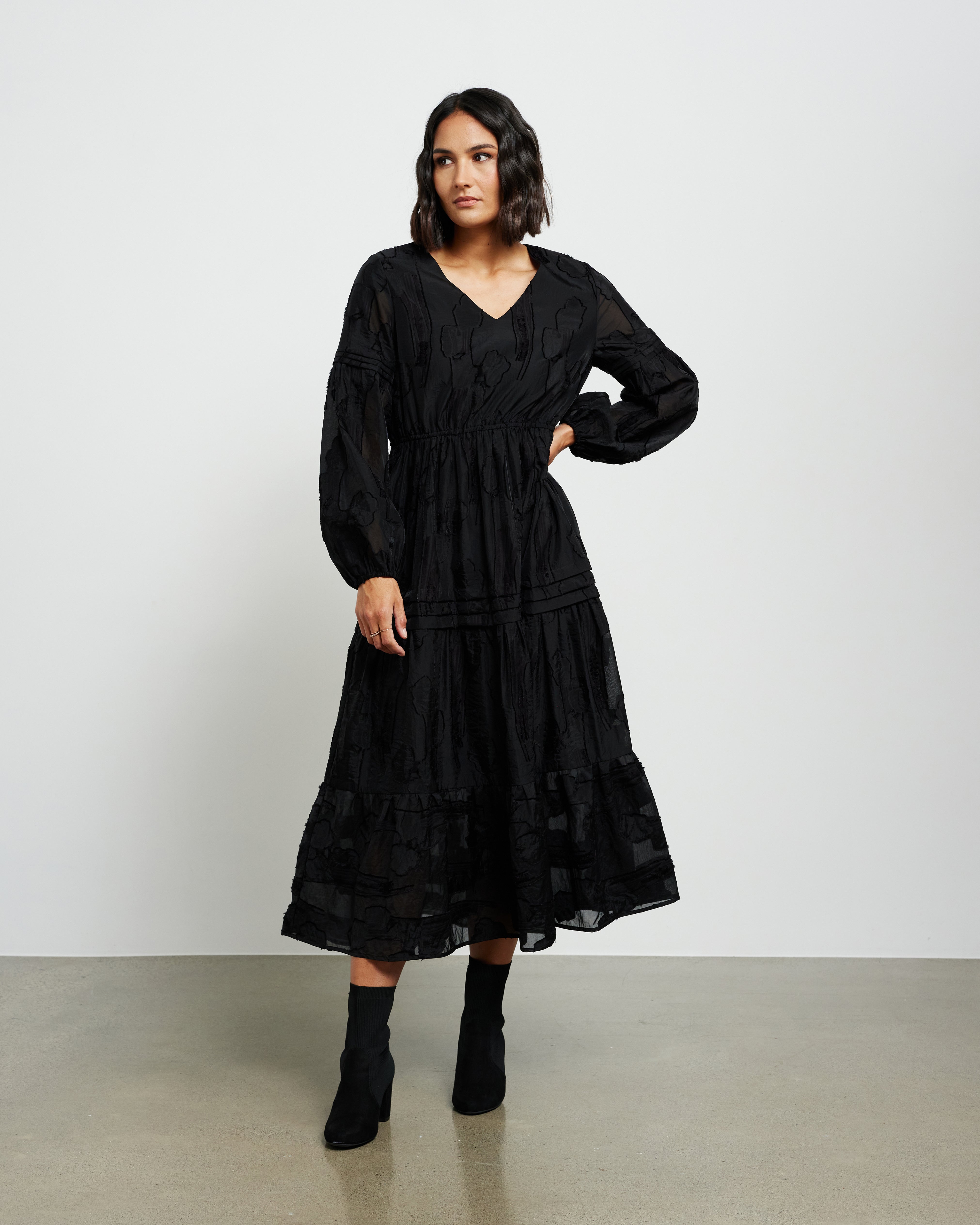 Mikayla Dress Black Monet