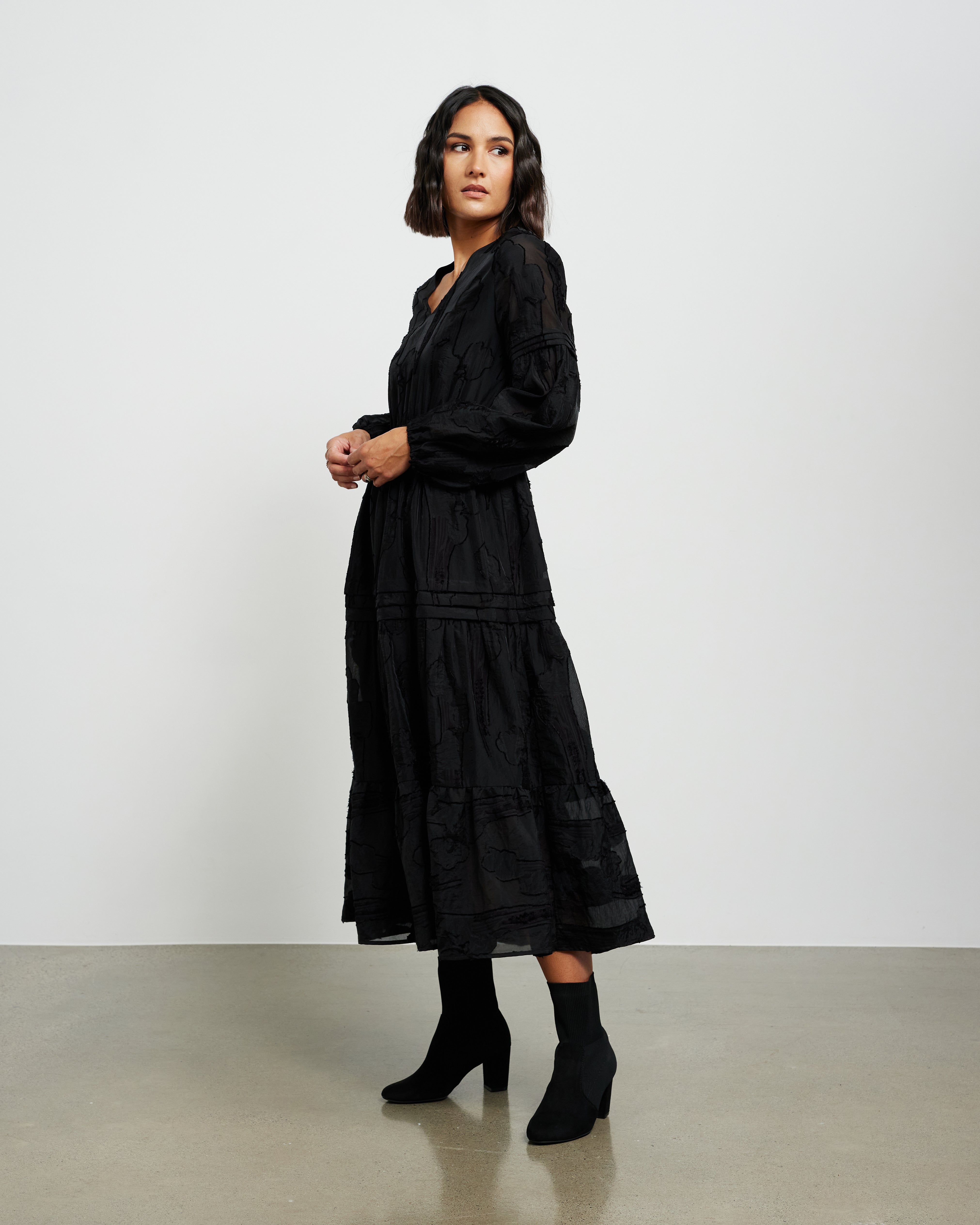 Mikayla Dress Black Monet