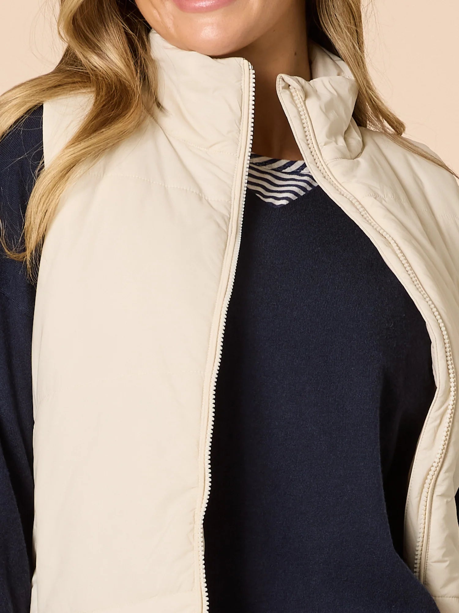 The Alpine Vest Ivory