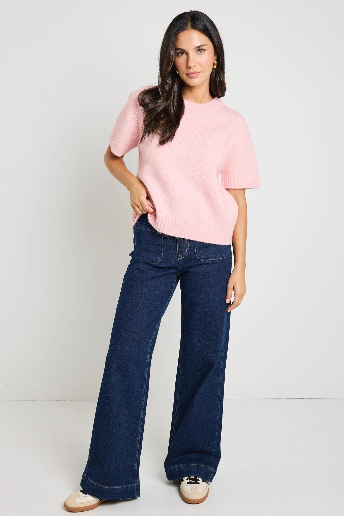 Goddess Blush Knit Tee