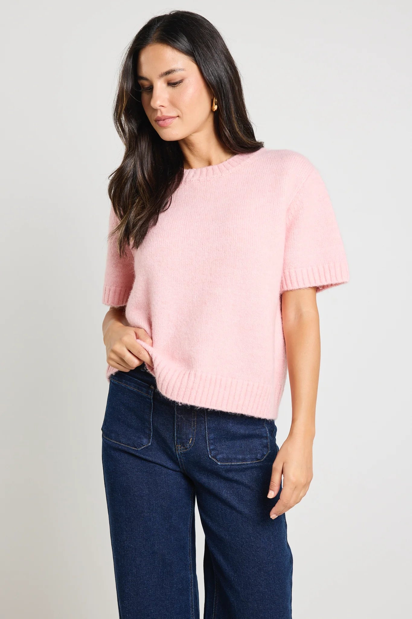 Goddess Blush Knit Tee