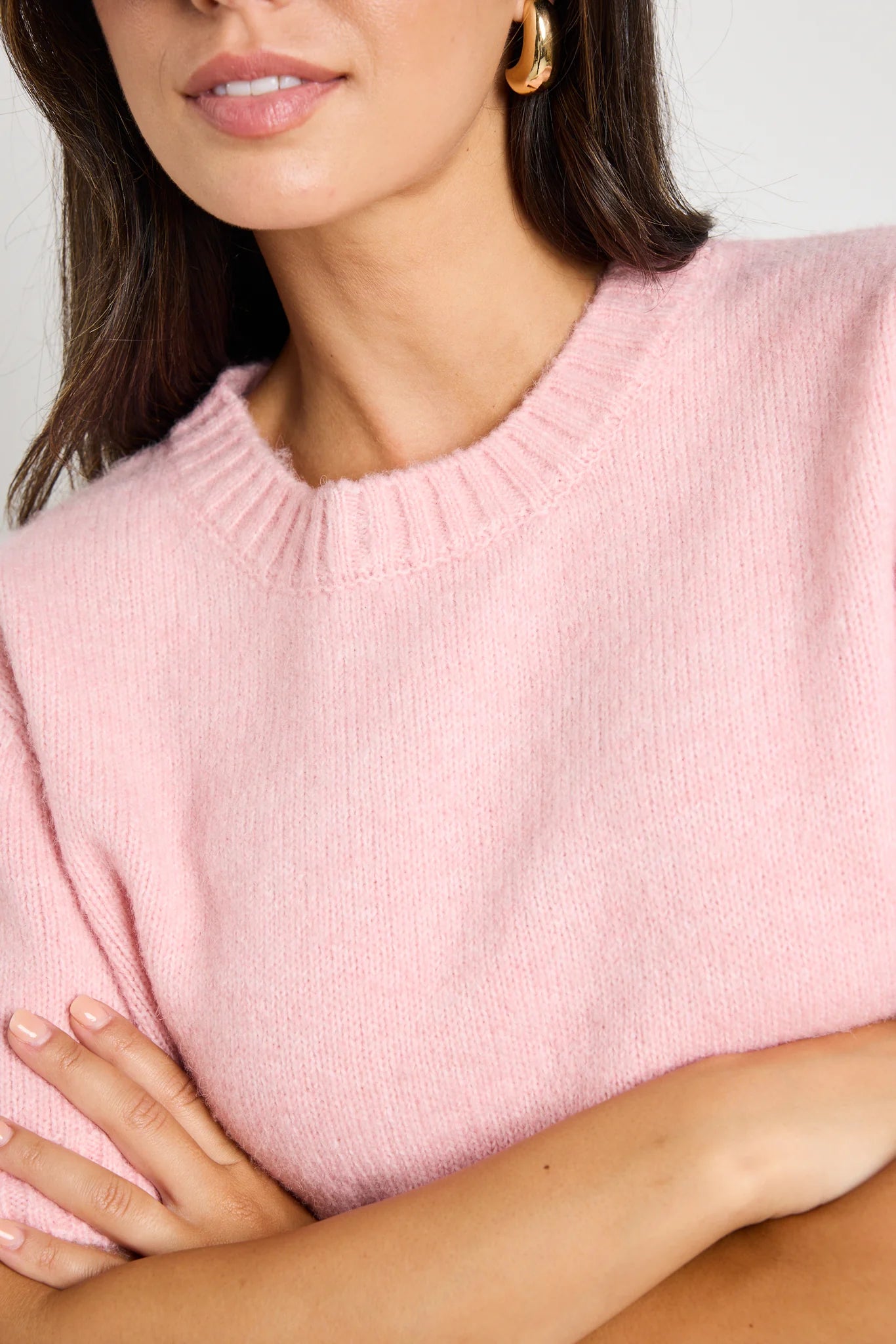 Goddess Blush Knit Tee