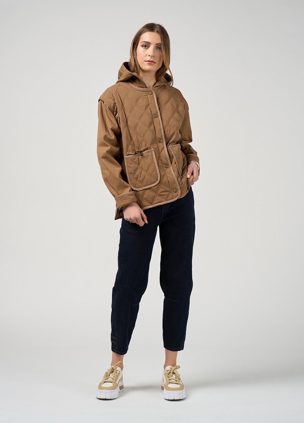 Tetris Jacket Mocha