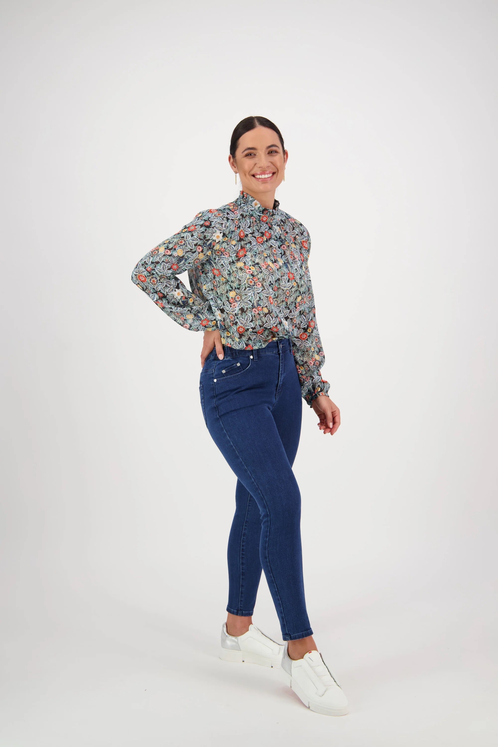 Skinny Leg Ankle Grazer